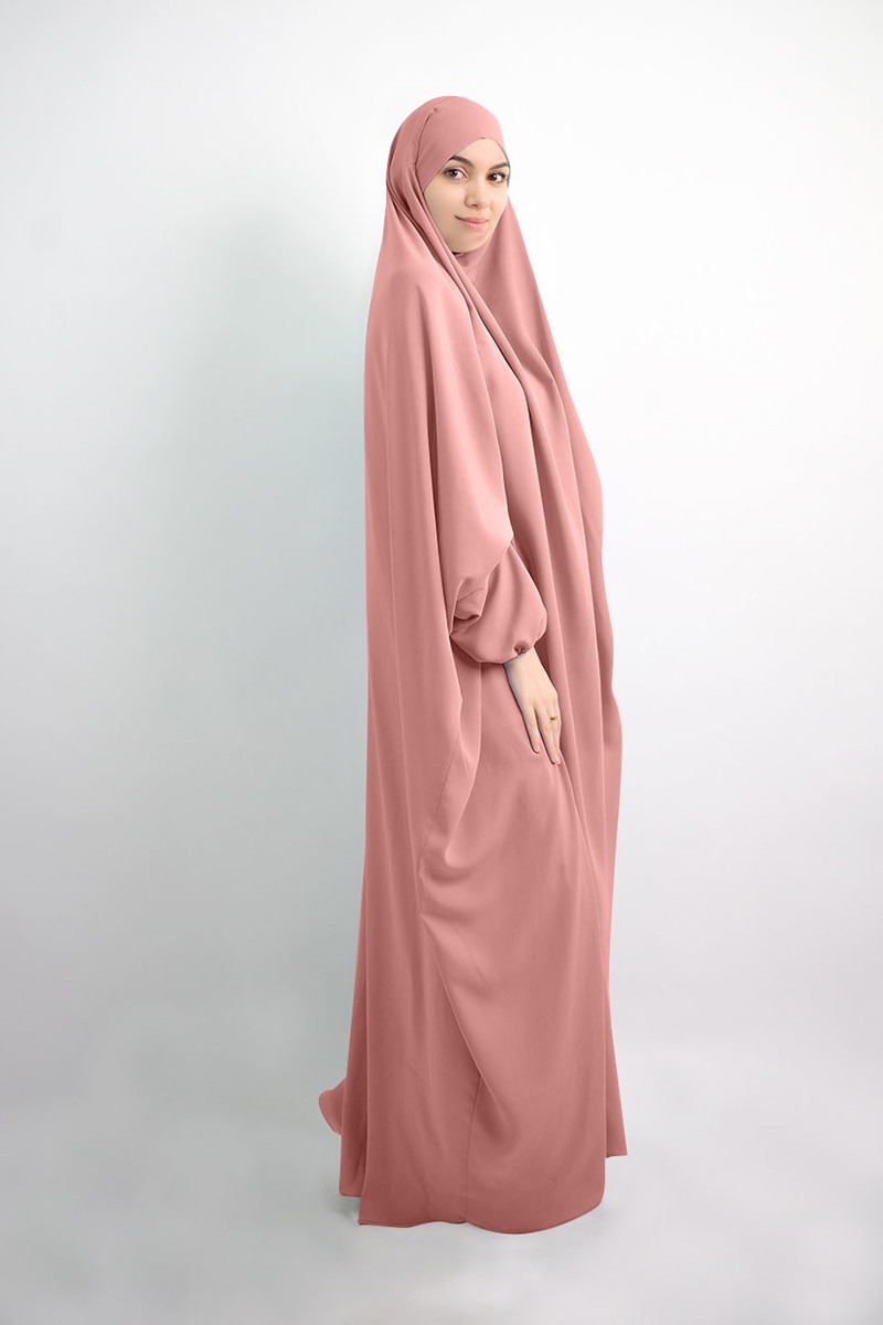 One Piece Prayer Outfit Muslim Women Abaya