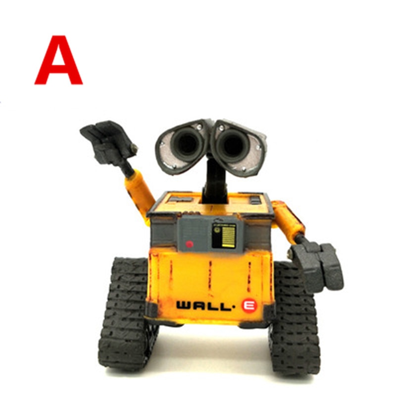 2020 New arrival Wall-E Robot Wall E & EVE PVC Action Figure Collection Model Toys Dolls  WITH BOX