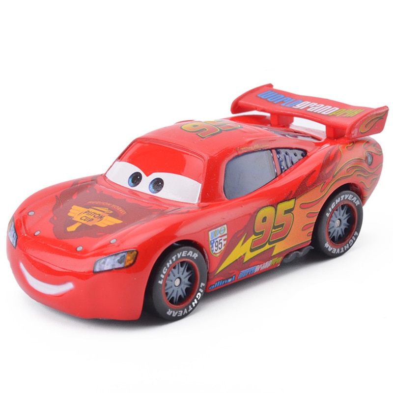 Disney Pixar Cars 2 3 Lightning McQueen Mater 1:55 Diecast Metal Model Car Birthday Gift Educational Toys For Children Boys