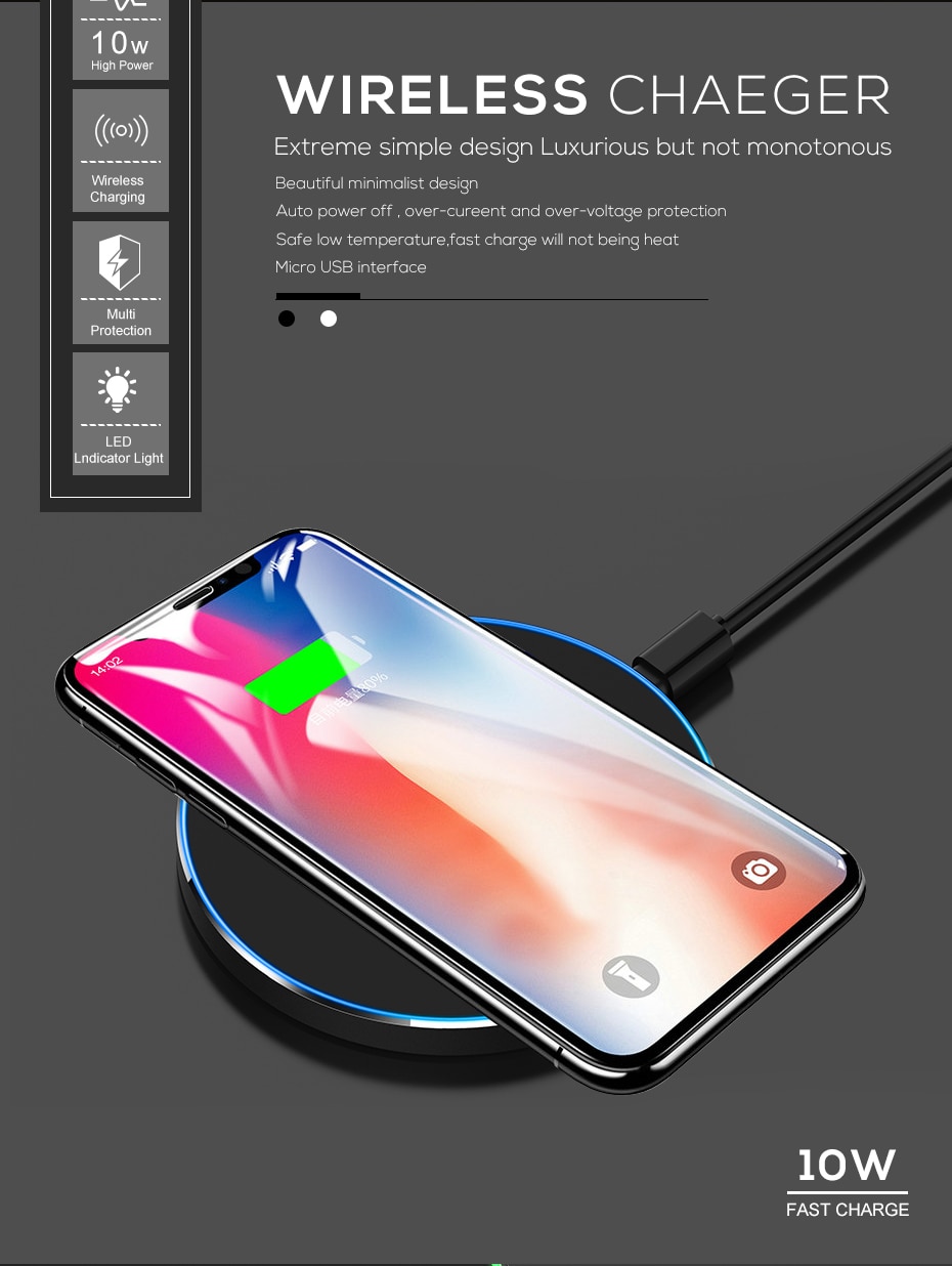 20W qi Wireless Charger for iPhone 11 12 X XR XS Max 8 fast wirless Charging for Samsung Xiaomi Huawei phone Qi charger wireless