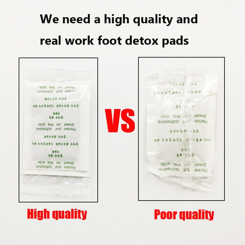 Original Detox Foot Patches Artemisia Argyi Pads Toxins Feet Slimming Cleansing Herbal Body Health Adhesive Pad Weight Loss