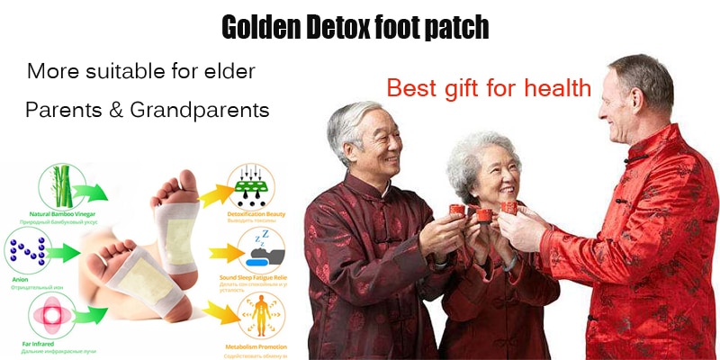 Original Detox Foot Patches Artemisia Argyi Pads Toxins Feet Slimming Cleansing Herbal Body Health Adhesive Pad Weight Loss
