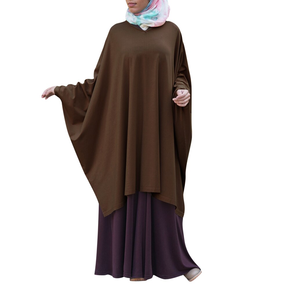 Niquabs One Piece Ramdan Burkha Muslim Khimar Long Tops Women Prayer Arab Islamic Farasha Overhead Jilbab Clothing Abaya Kaftan