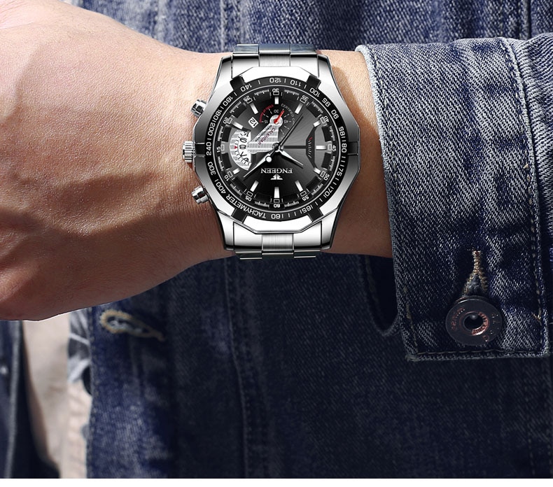 2021 Top Brand Luxury Watch Fashion Casual Military Quartz Sports Wristwatch Full Steel Waterproof Men's Clock Relogio Masculino