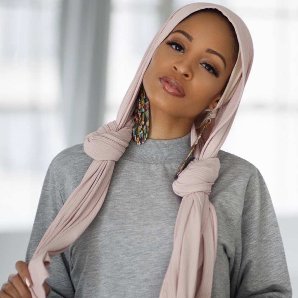 Ribbed Jersey Hijab Women Scarves Headwear For Women Muslim Shawls Headscarf Black Hijab Jersey Islam Muslim Fashion Scarf  2021