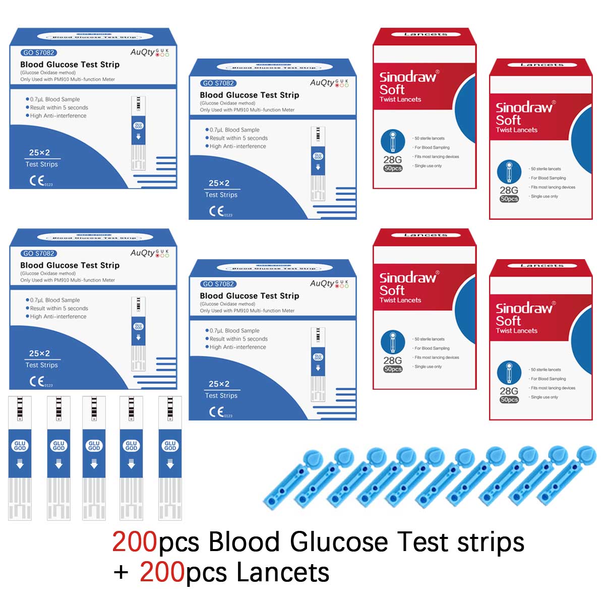 Glucose Strips 200