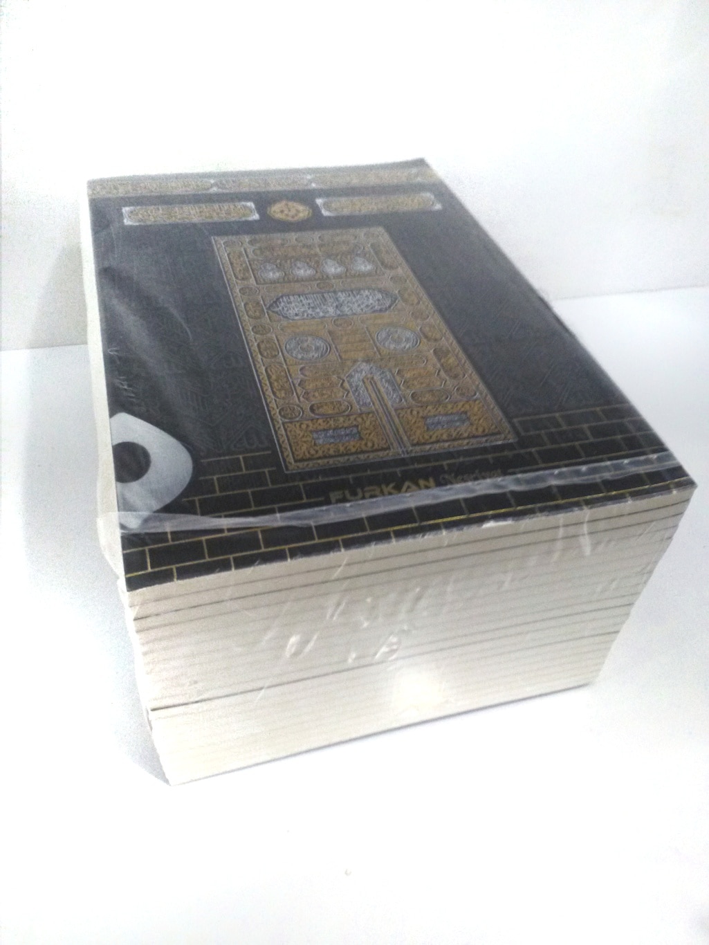 Wholesale 20 Pcs Gift Kaaba Pattern Cover Yaseen 16,5x24 cm  Muslim Islamic Surahs Book Arabic - Turkish Mawlit Mosque