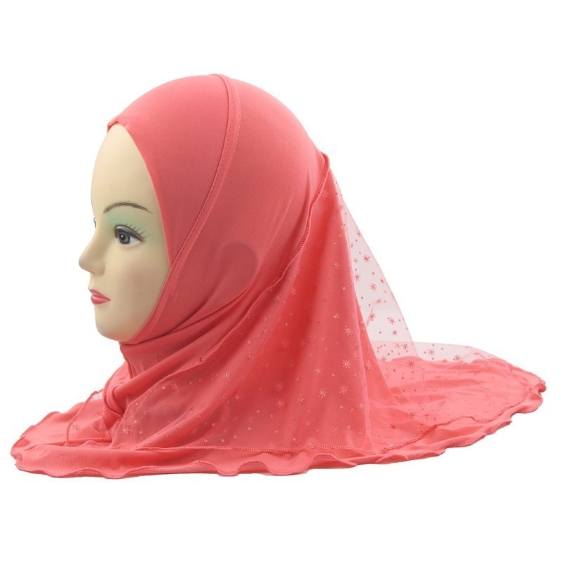 Kids Hijab Islamic Scarf  for 2 to 7 years old Girls Wholesale