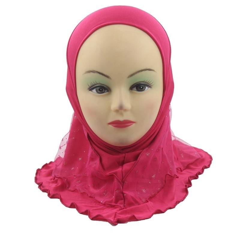 Kids Hijab Islamic Scarf  for 2 to 7 years old Girls Wholesale